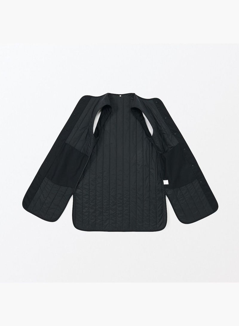 Kapok Blend Padded Long Gilet