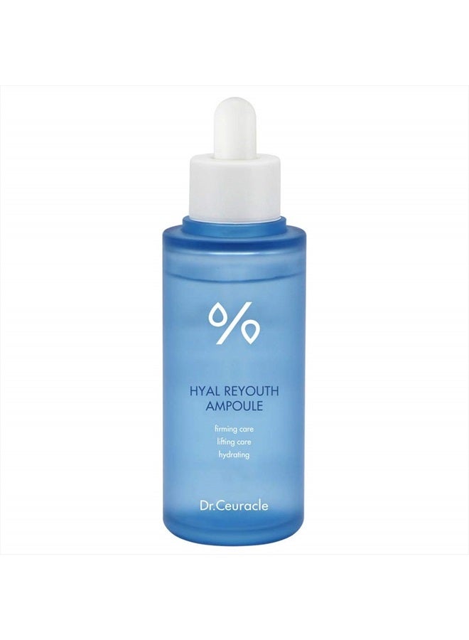 Dr.Ceuracle Hyal Reyouth Ampoule 1.69 Fluid Ounce, Revitalizing Moisturizing for Weak and Exhausted Skin Hyaluronic Acid Complex Highly Concentrated Ampoule