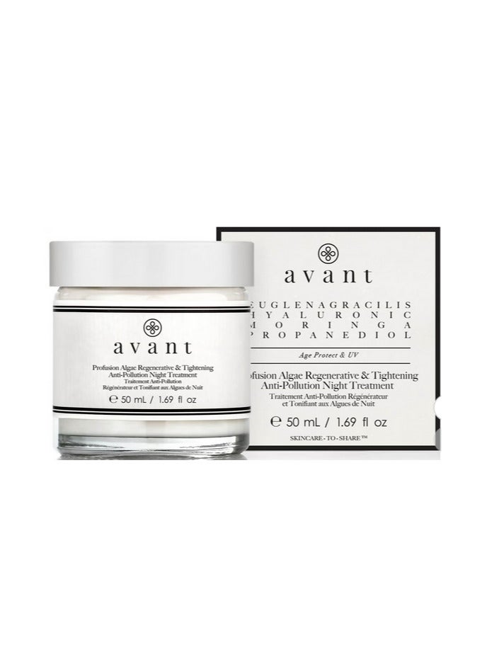 Avant Skincare Profusion Algae Regenerative and Tightening Anti-Pollution Night Treatment 50ml