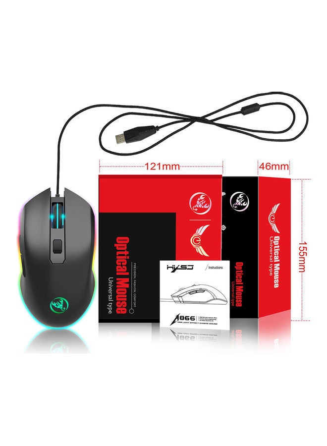 6400DPI Wired Gaming Mouse