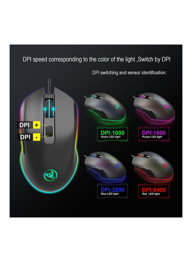 6400DPI Wired Gaming Mouse