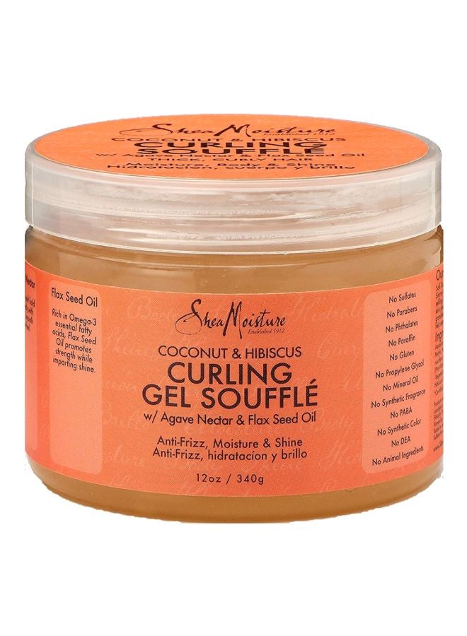 Curl Enhancing Smoothie And Curling Gel Souffle Set 1xSmoothie 340g, 1x Gel 340g