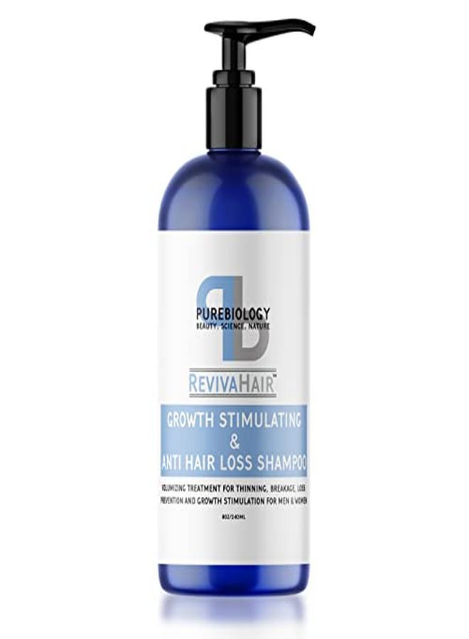 Hair Growth Stimulating Shampoo With Biotin, Keratin, Natural Dht Blockers, Vitamins B + E & Breakthrough Anti Hair Loss Complex For Thinning, Damaged Hair For Men & Women