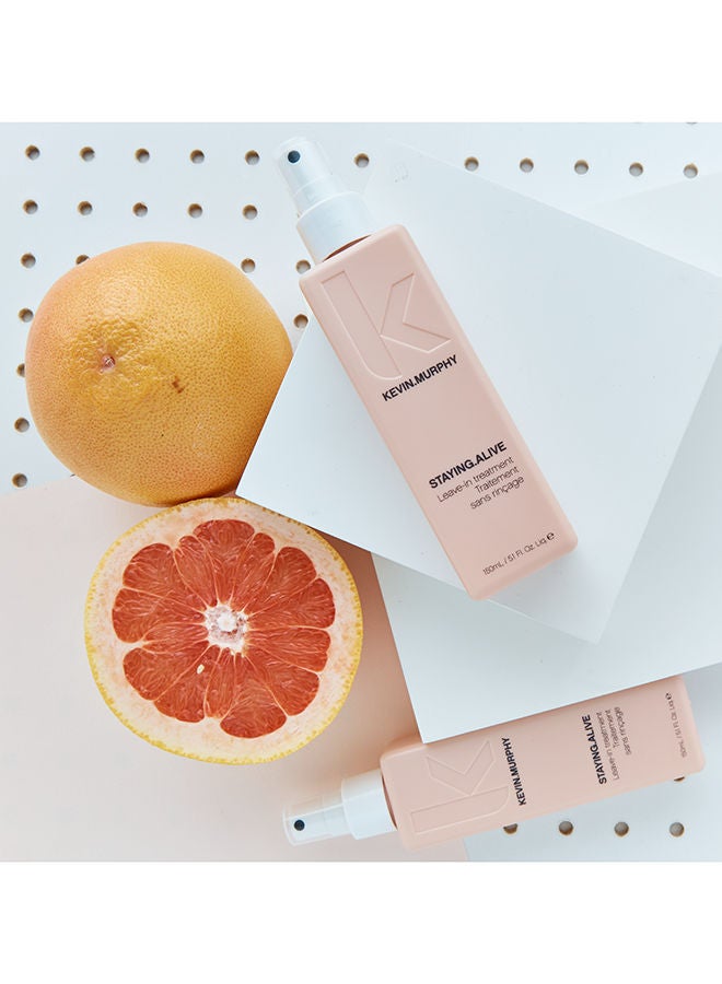 Staying Alive Leave In Treatment Conditioner For Colored And Damaged Hair Pink 150ml