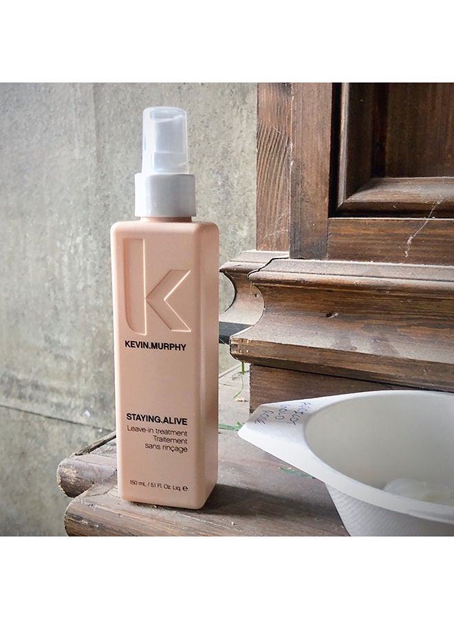 Staying Alive Leave In Treatment Conditioner For Colored And Damaged Hair Pink 150ml
