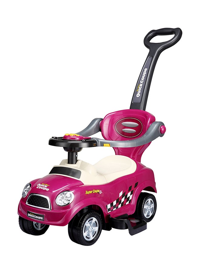 5-In-1 Push Car Ride On With Handle