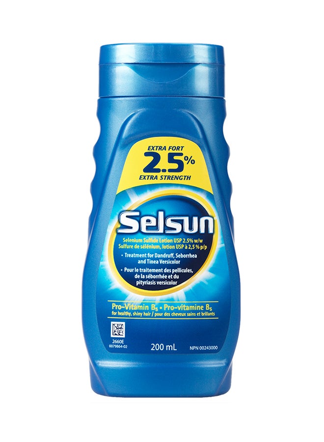 Extra Strength Enriched Selenium Sulfide Lotion Blue 200ml