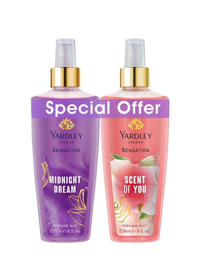 Scent Of You Gift Set (Midnight Dreams 236ml, Scent Of You 236ml)