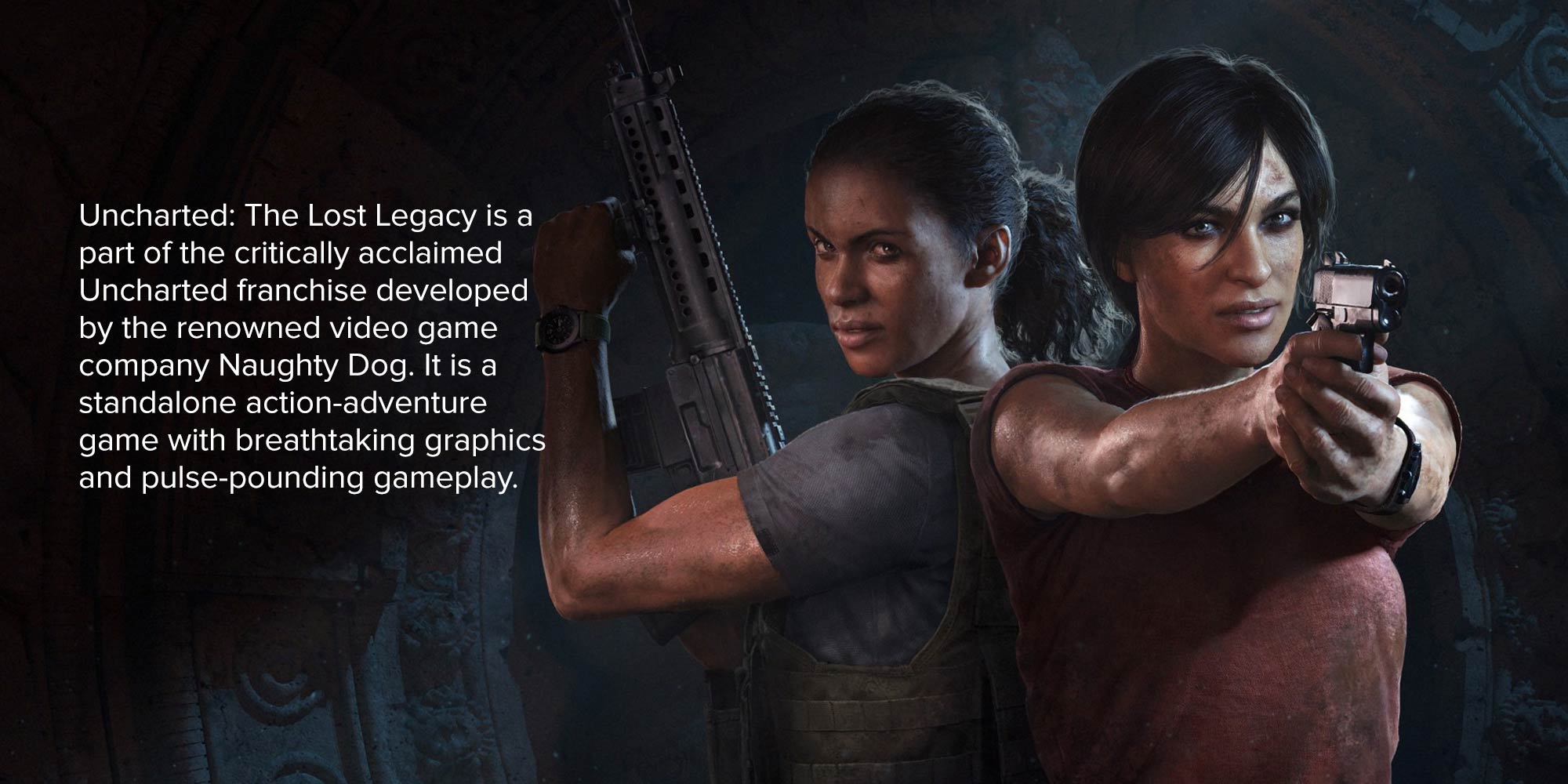 Uncharted: The Lost Legacy (Intl Version) - Role Playing - PlayStation 4 (PS4)