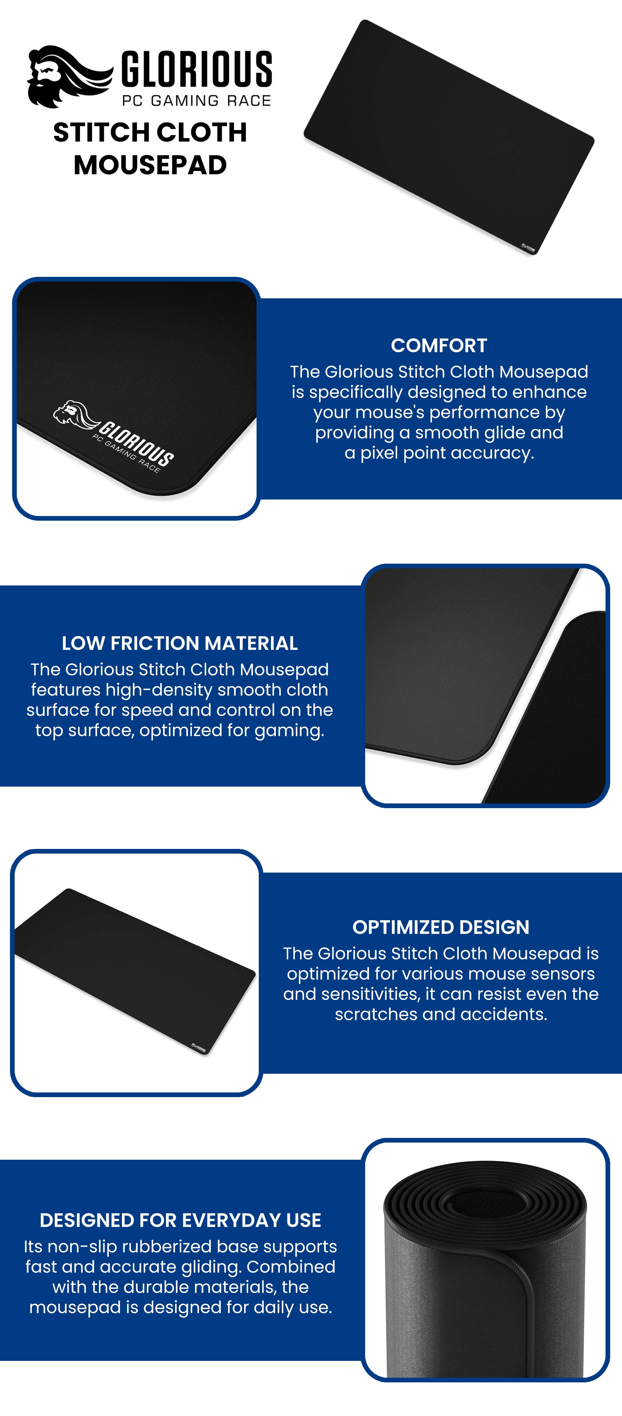 Extended Gaming Mouse Pad