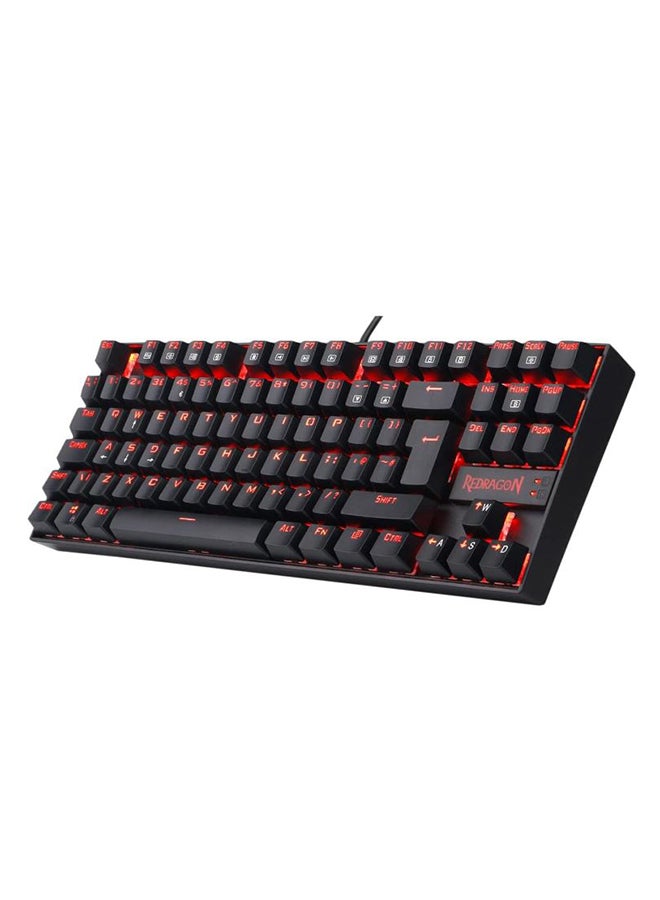 Redragon K552-BB Gaming Keyboard and Mouse, Large Mouse Pad, PC Gaming Headset with Microphone Combo 87 Key Mechanical Keyboard with Blue Switches for Windows PC Games-Keyboard Mouse Pad Head