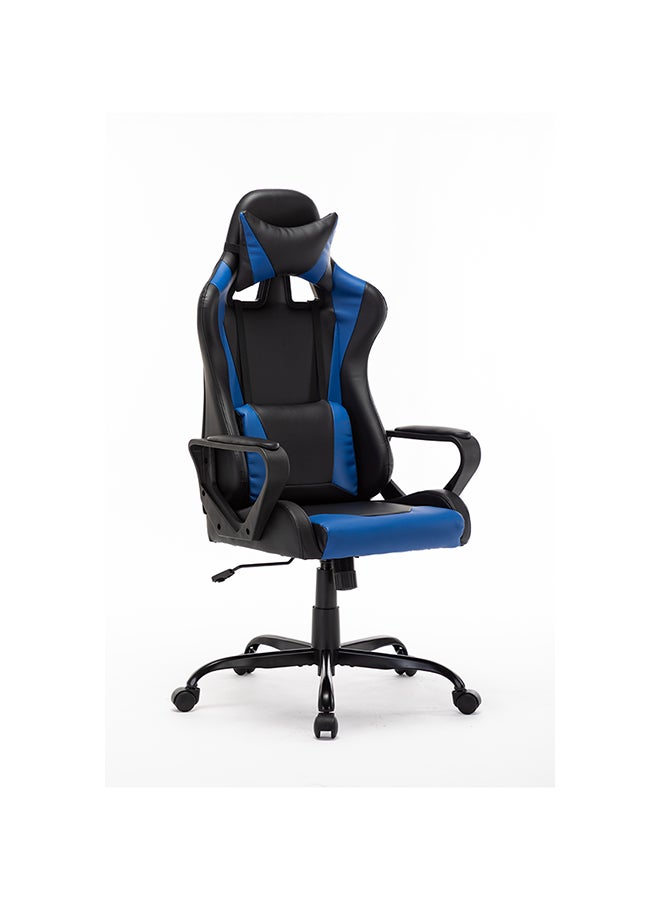 Texas High Back Gaming Chair Blue/Black 82x25.5x50cm