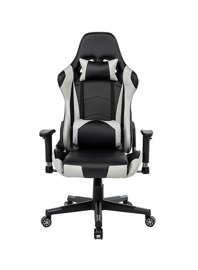 Gaming Chair Grey/Black 57 x 138 x 68centimeter