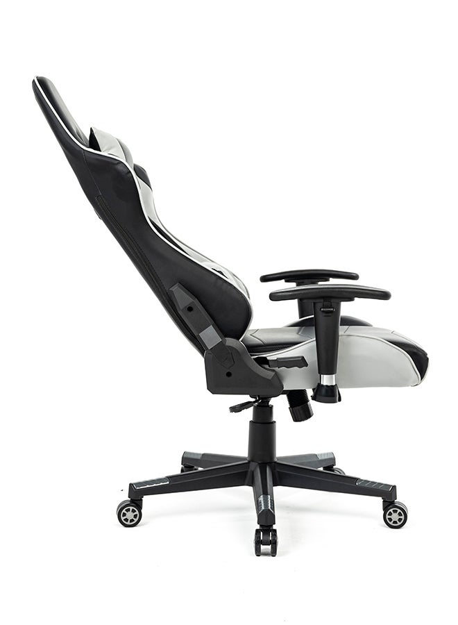 Gaming Chair Grey/Black 57 x 138 x 68centimeter