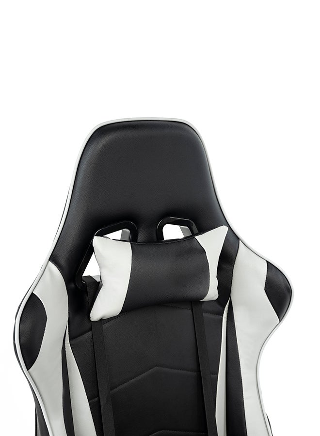 Gaming Chair Grey/Black 57 x 138 x 68centimeter