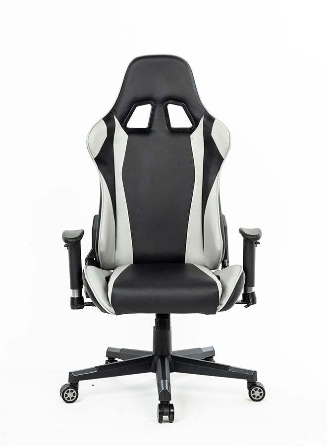 Gaming Chair With Headrest And Lumbar Support Grey/Black