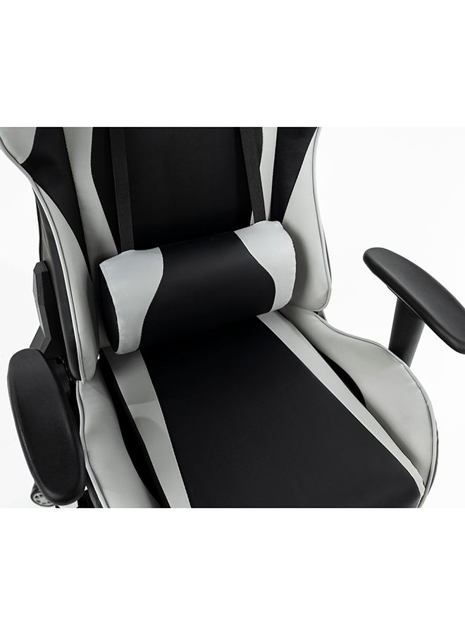 Gaming Chair With Headrest And Lumbar Support Grey/Black