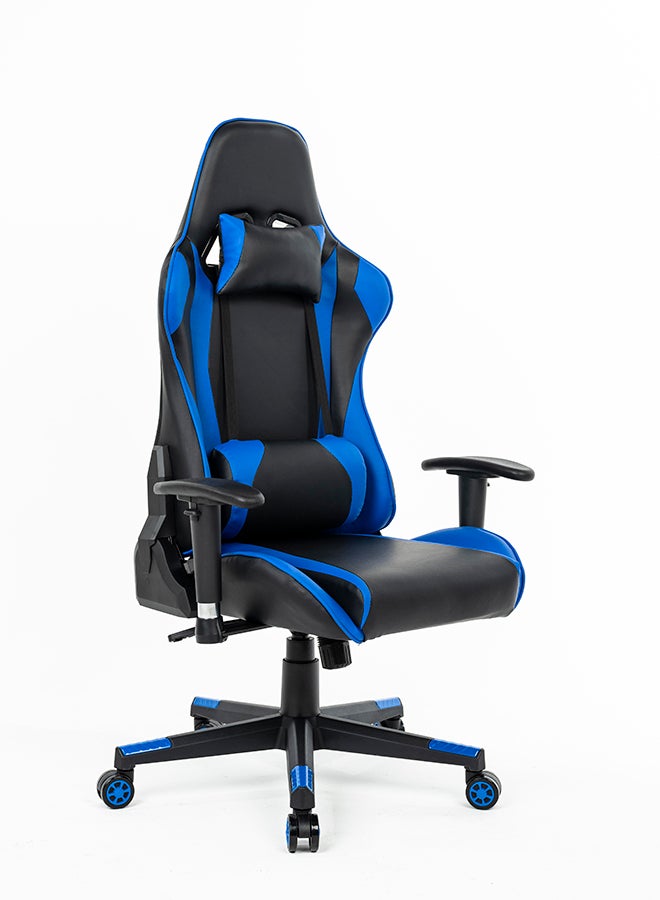 Gaming Chair With Headrest And Lumbar Support Blue/Black