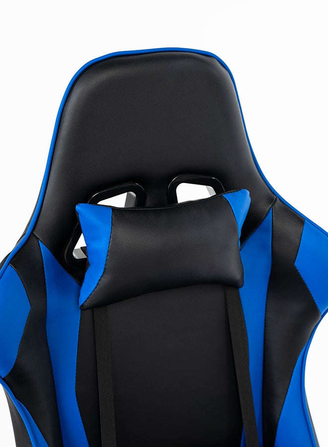 Gaming Chair With Headrest And Lumbar Support Blue/Black