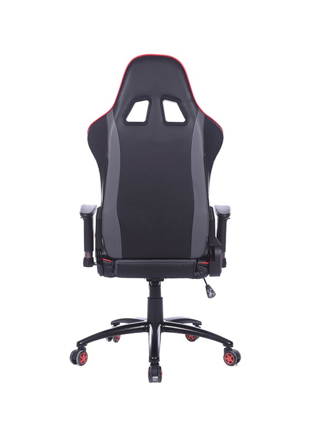 2D Armrest With Metal Base Gaming Chair Grey/Black