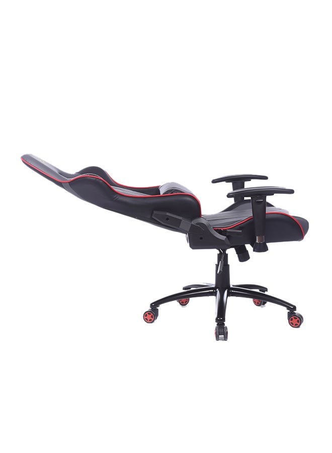 2D Armrest With Metal Base Gaming Chair Grey/Black