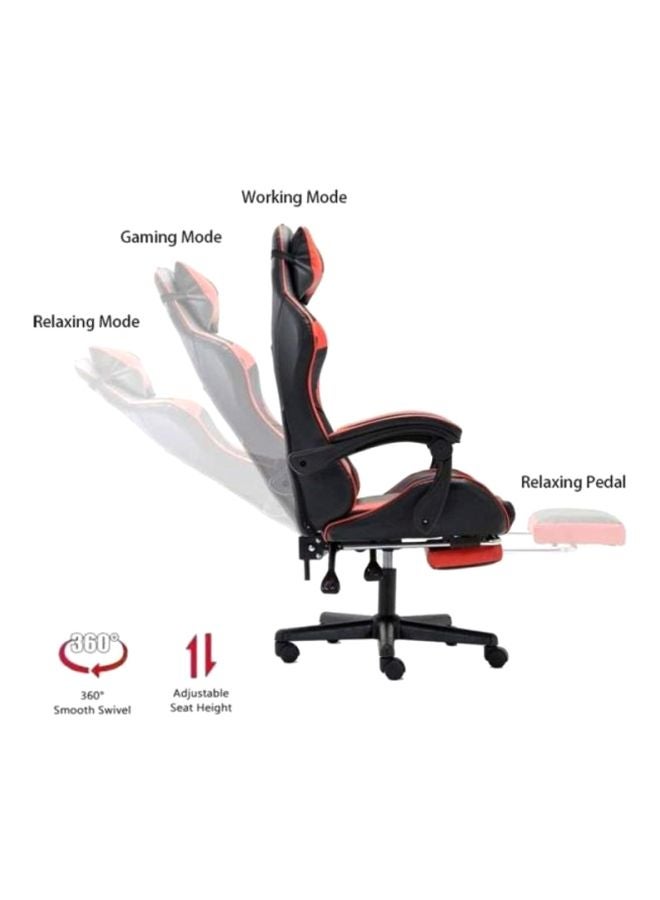 Ergonomically Designed Super Comfort High Back Office/Gaming Chair With Headrest Pillow, Lumbar Cushion And Retractable Footrest