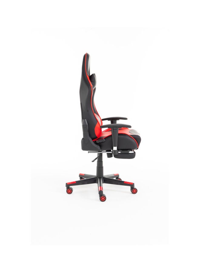 Gaming Chair Racing Style With Retractable Footrest Red/Black 135x74x21cm