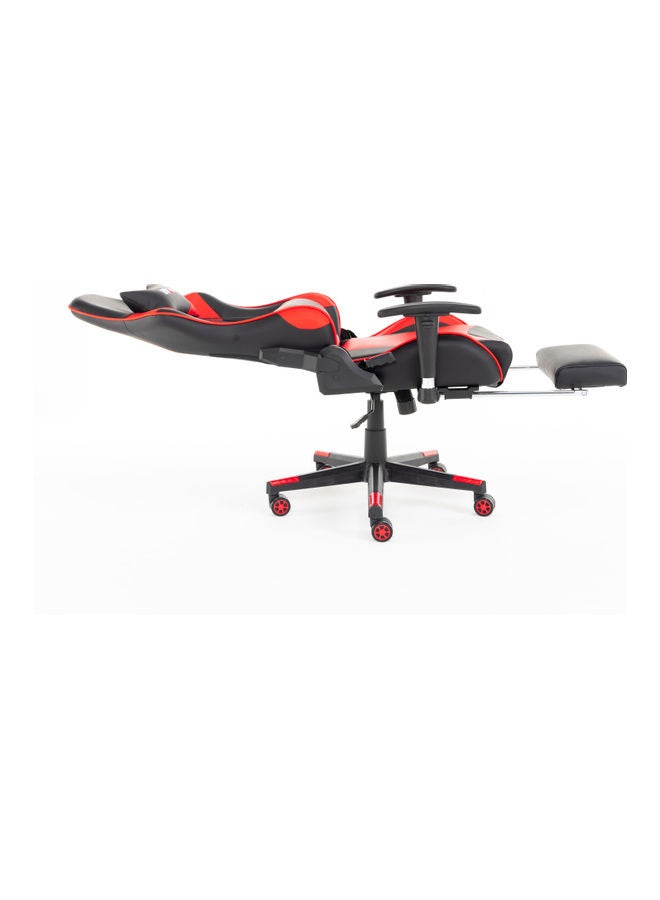 Gaming Chair Racing Style With Retractable Footrest Red/Black 135x74x21cm