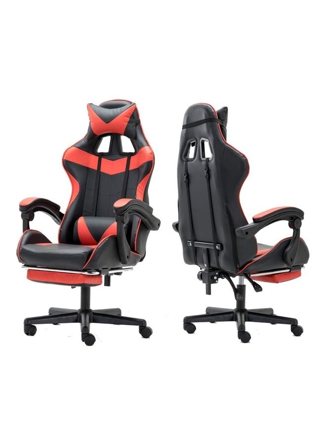 Ergonomically Designed Super Comfort High Back Gaming Chair With Headrest Pillow, Lumbar Cushion And Retractable Footrest