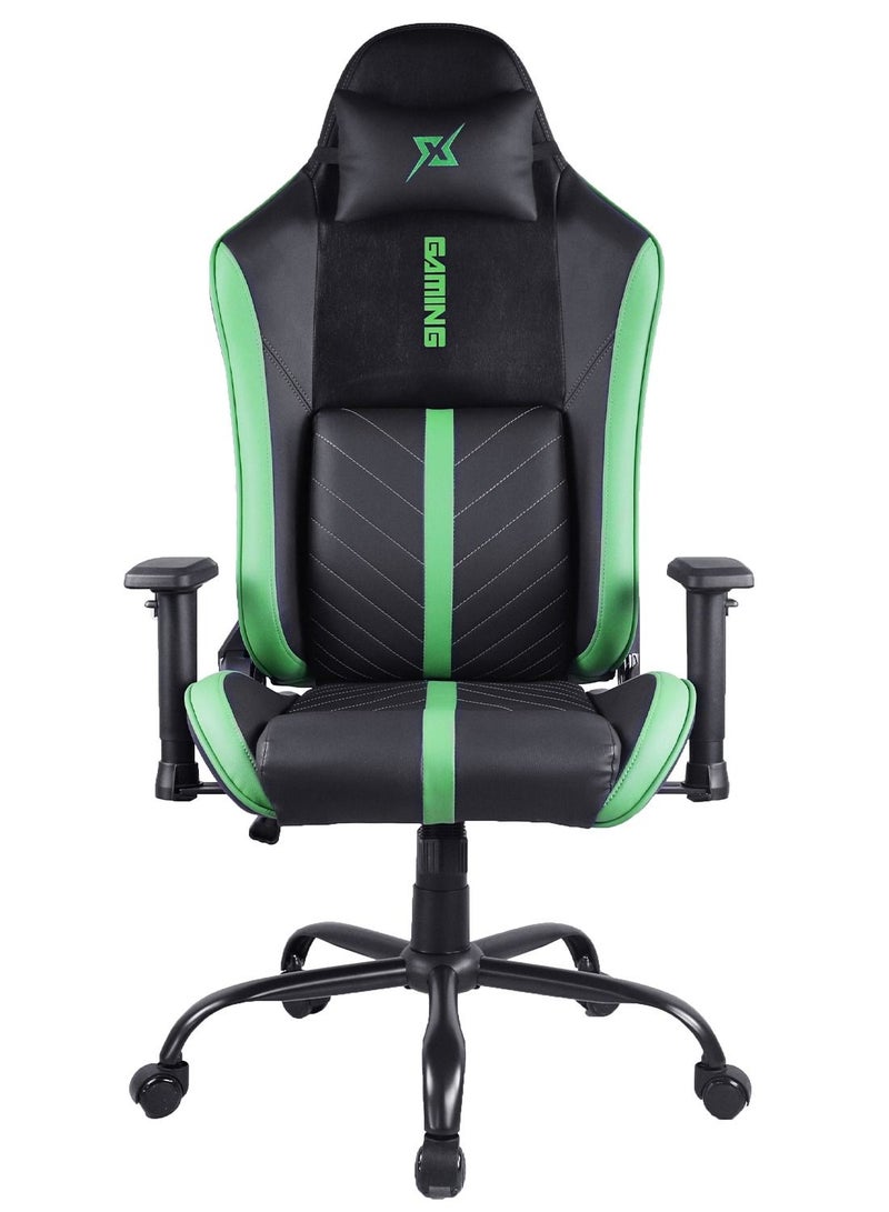 Gaming Chair Ergonomic Office Chair,180° Recliner System,2D Adjustable Arm-Rest With Three-gear Backrest Adjustment