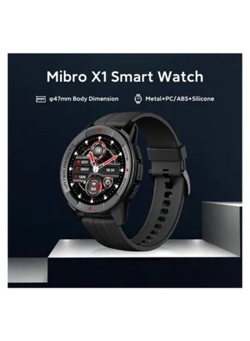 Mibro Lite Smartwatch With Fitness Tracker Black