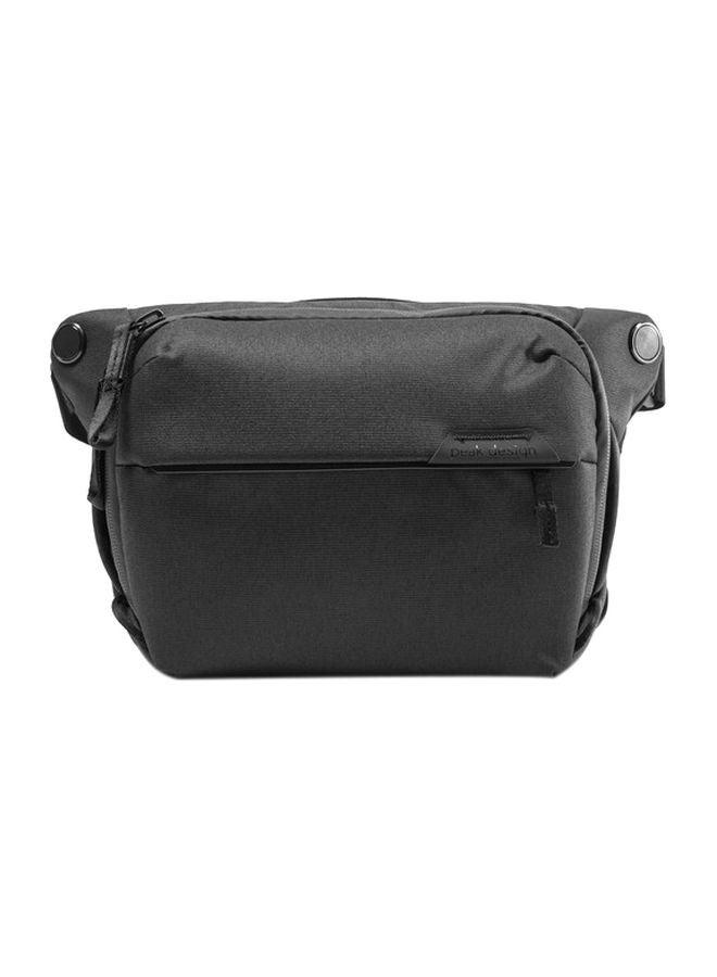 Everyday Leather Accent Sling Bag V2 Black