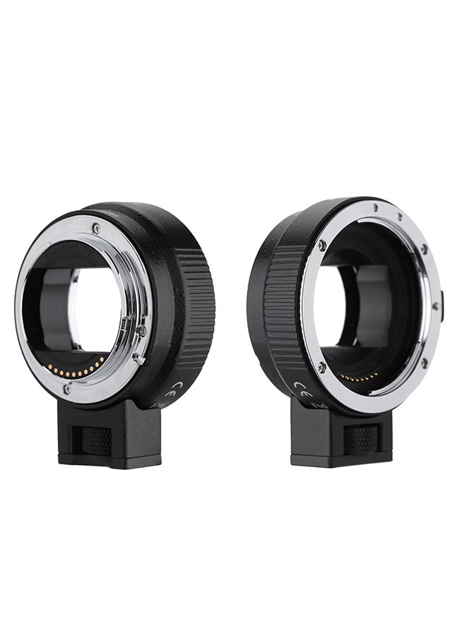 Auto Focus Lens Mount Adapter Ring For Canon Camera Black