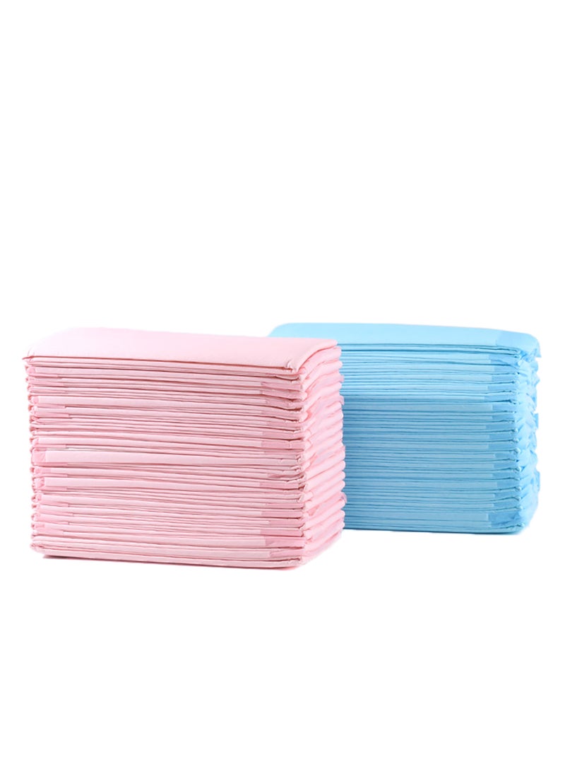 Pack Of 100 Portable Disposable Diaper Changing Soft Waterproof Mats - Pink