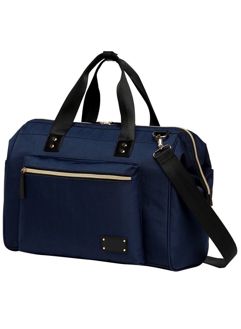 Zera Mom Dad Diaper Bag - Navy Blue