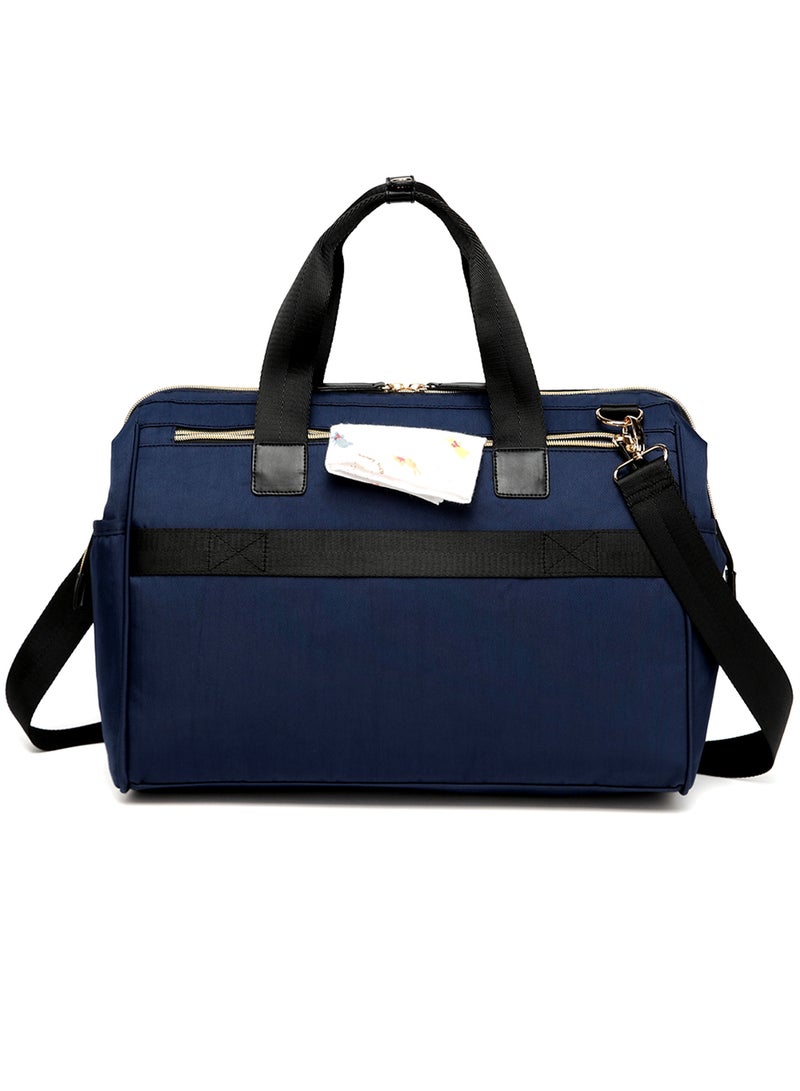 Zera Mom Dad Diaper Bag - Navy Blue