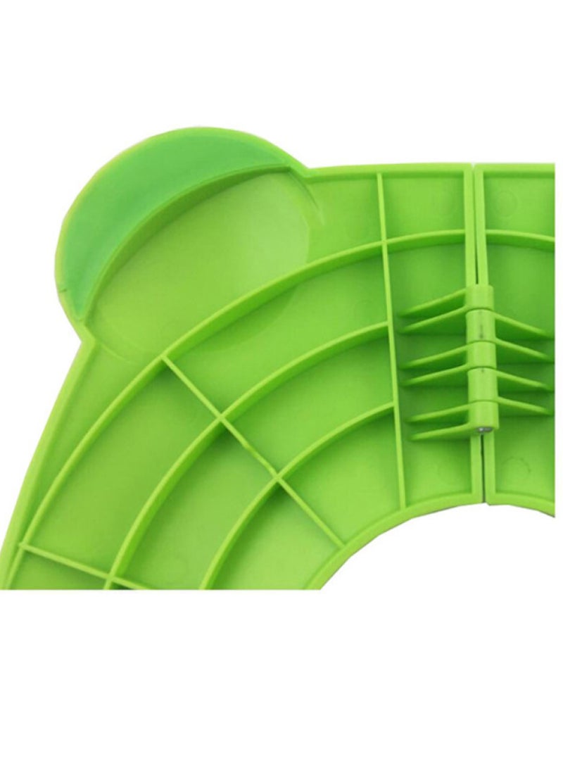 Foldable Travel Potty With Carry Bag Green