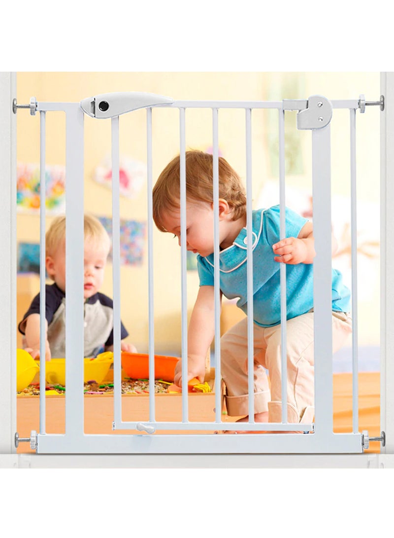 Metal Safety Gate 20cm Extension - White