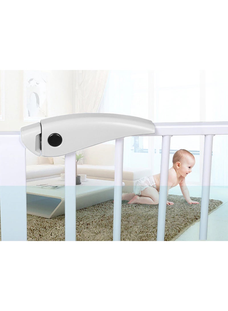 Metal Safety Gate 10cm Extension - White