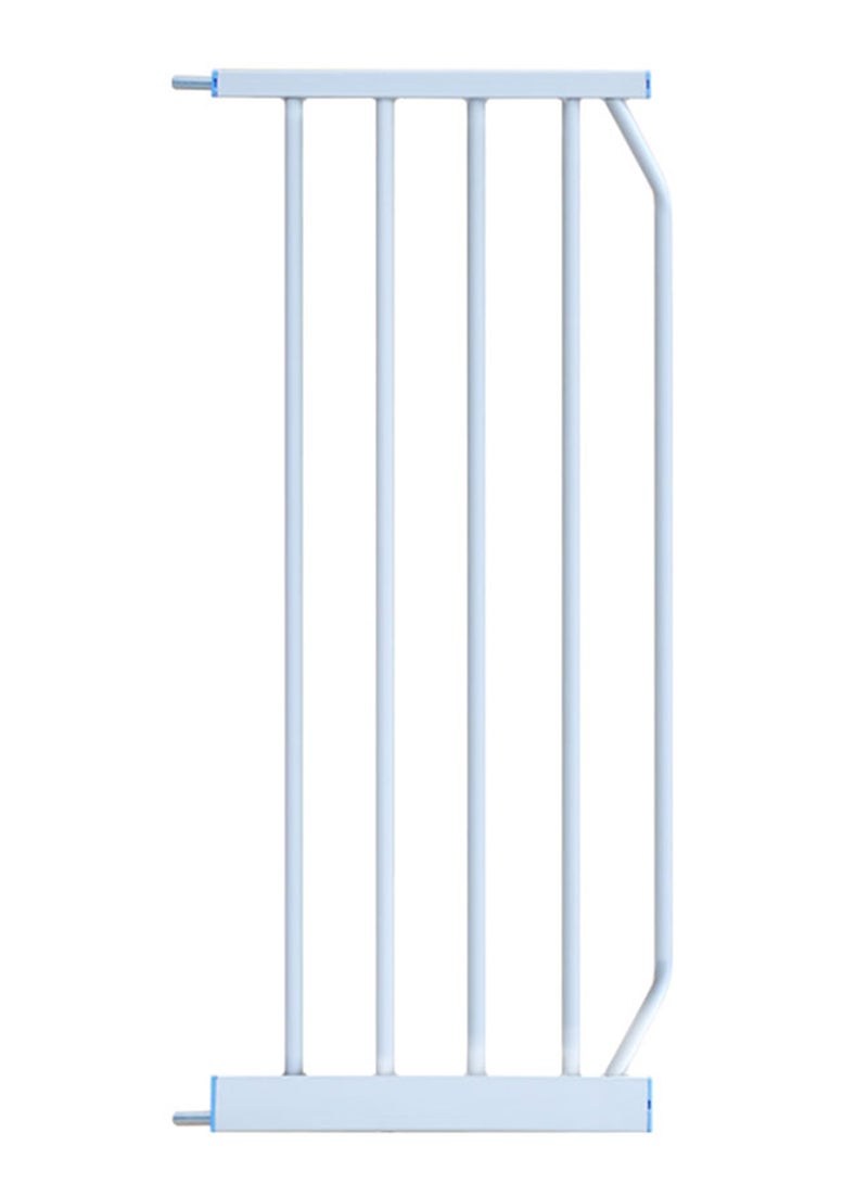 Metal Safety Gate 30 Cm + 45 Cm Extension - White