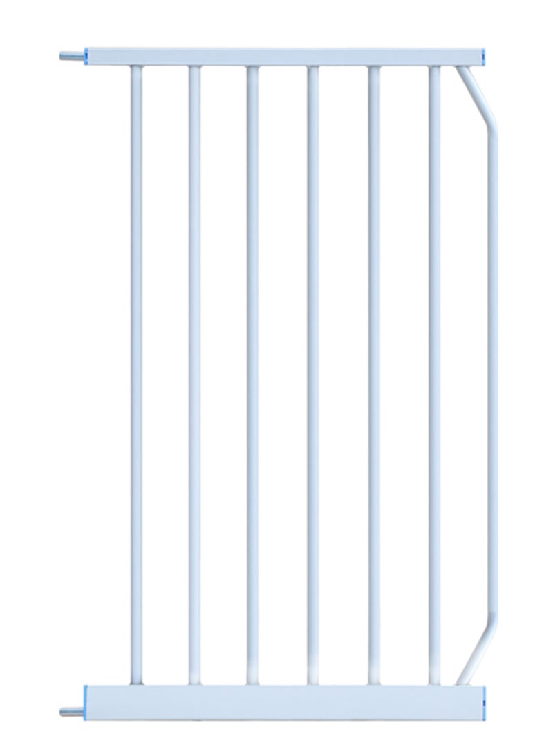 Metal Safety Gate 30 Cm + 45 Cm Extension - White