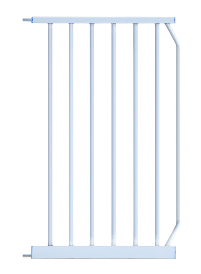 Baby Safe  Metal Safety Gate with 45cm Extension - White