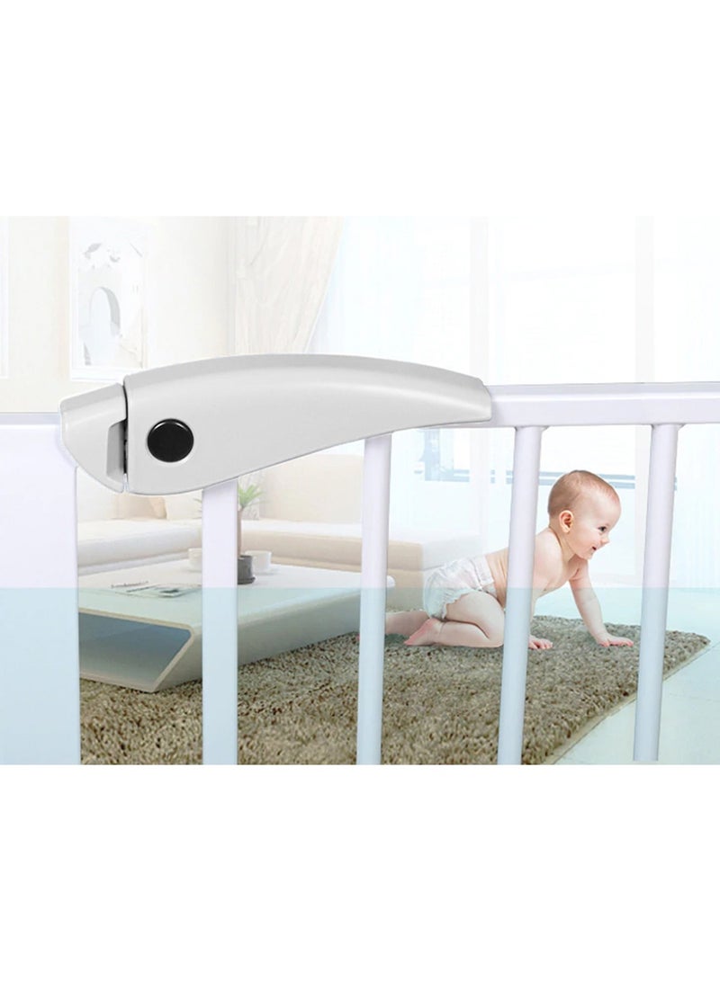 Baby Safety Gate With LED Light And Single Handed Opening