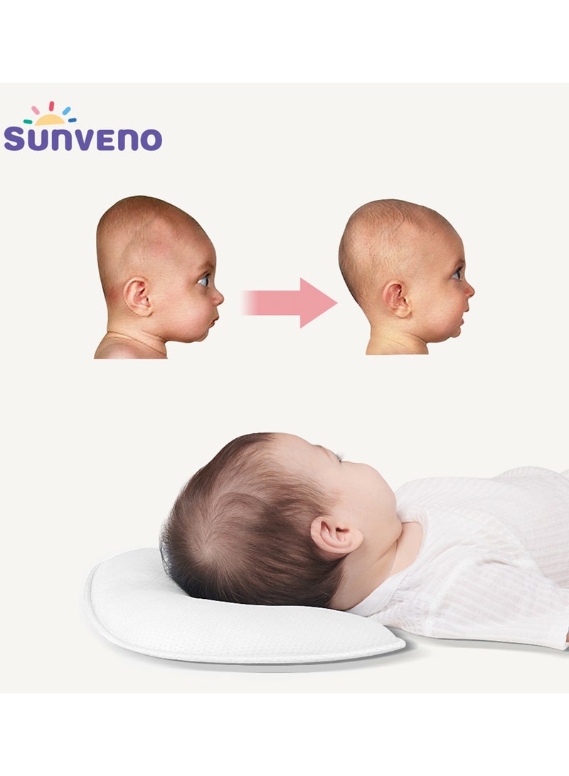 Dupont Infant Head Shaper Pillow White