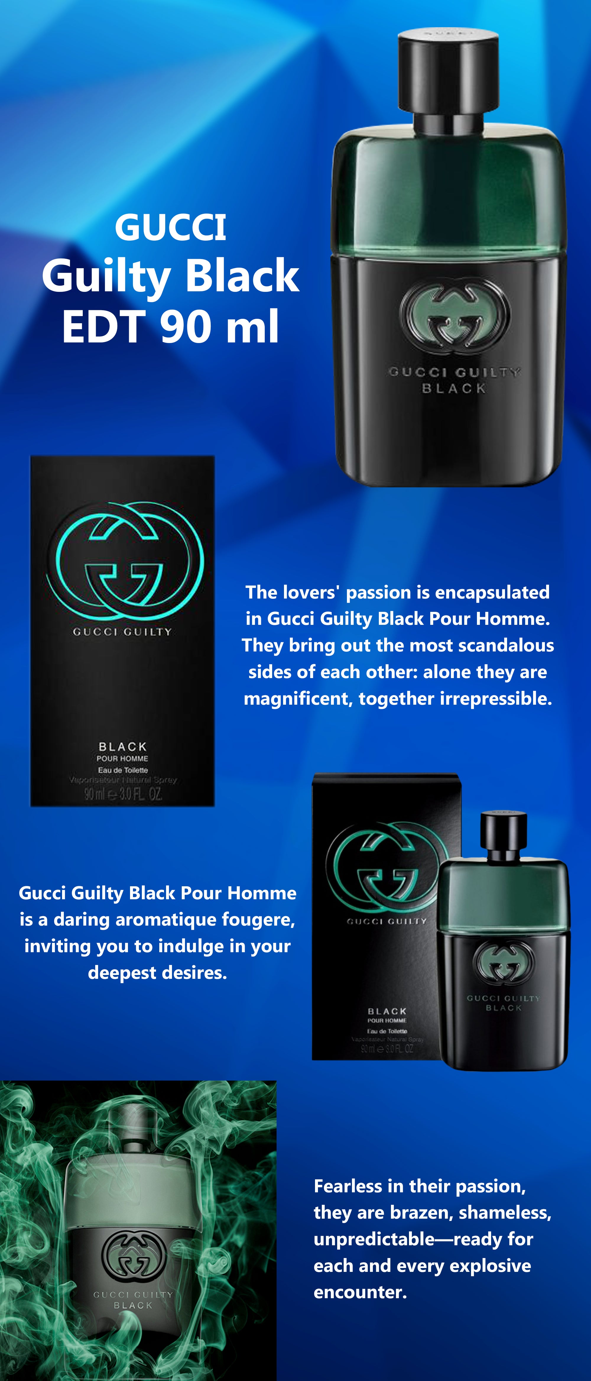 Guilty Black EDT 90ml