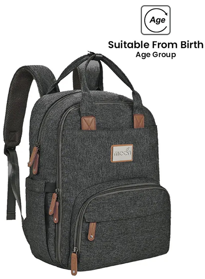 Karyme Diaper Bag Pack - Black