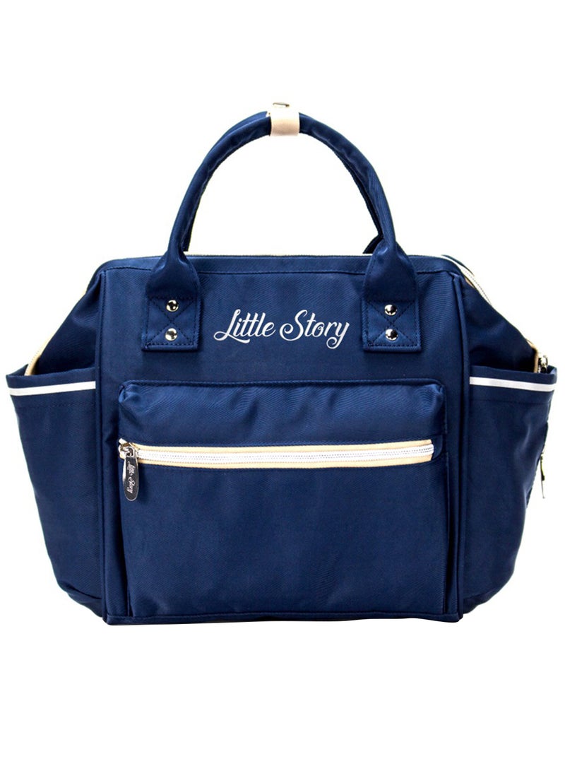 Ace Diaper Bag - Blue Beige