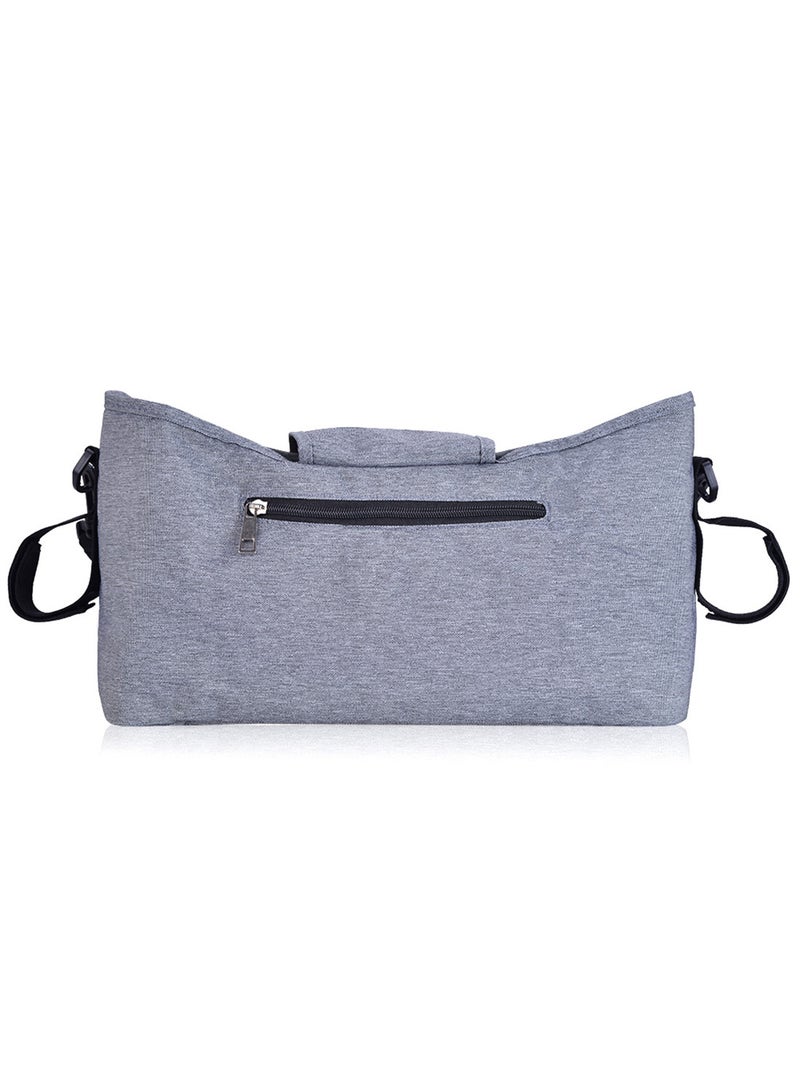Stroller Diaper Organizer Bag - Grey