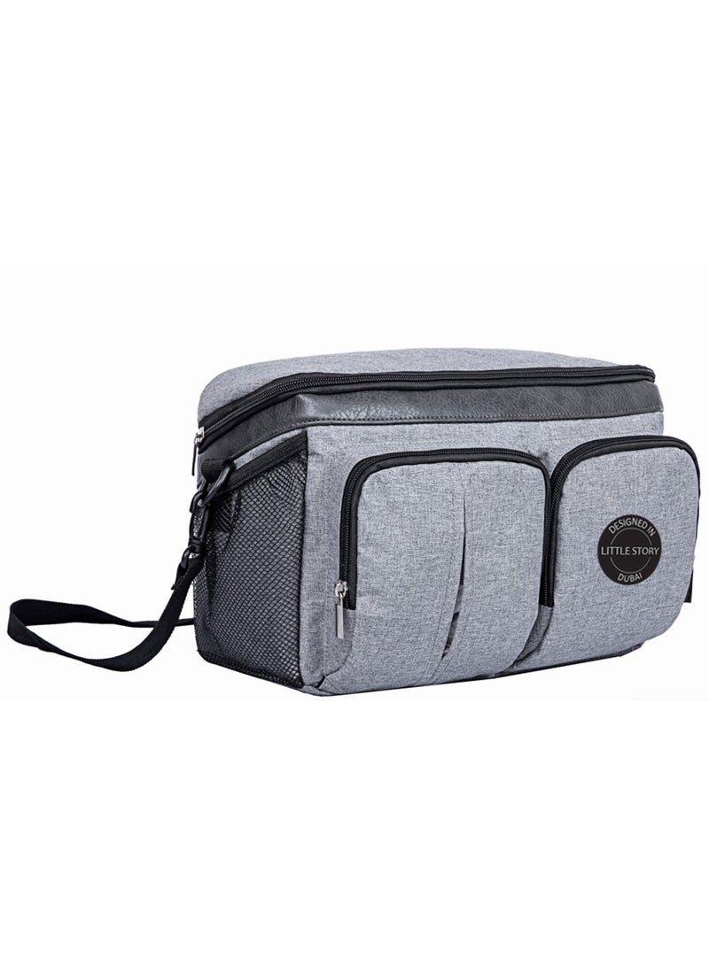 Stroller Organizer Travel Bag - Grey