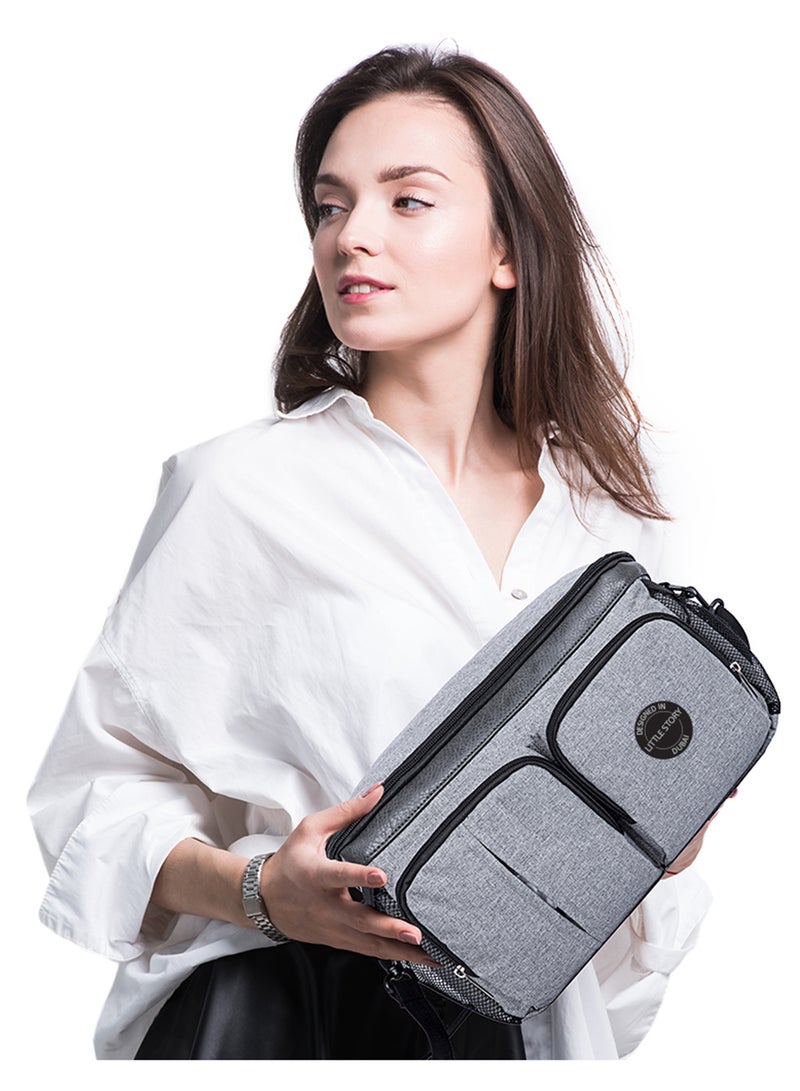 Stroller Organizer Travel Bag - Grey